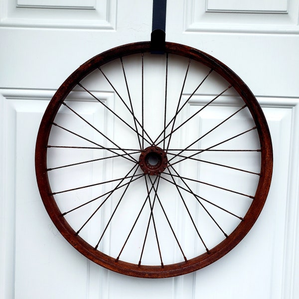 Bicycle Wheel Art Etsy