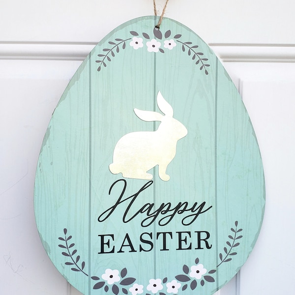 Easter Wreath Sign, Easter Sign for Wreath, Wreath Sign, Easter Sign, Easter Egg Sign,