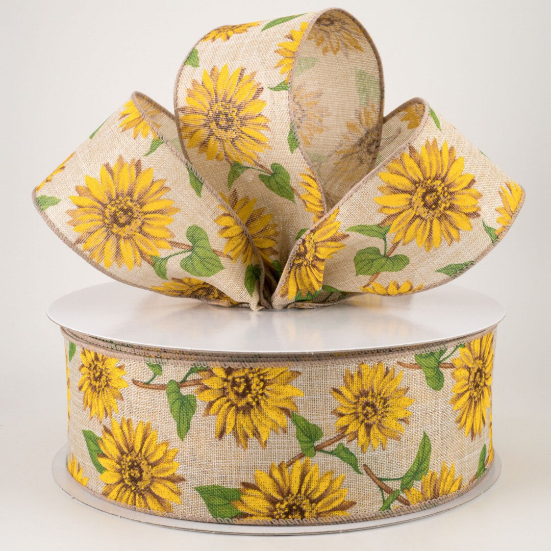Sunflower Ribbon Spool 2.5