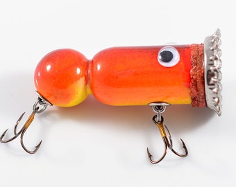 Golden Surface Fishing Lure
