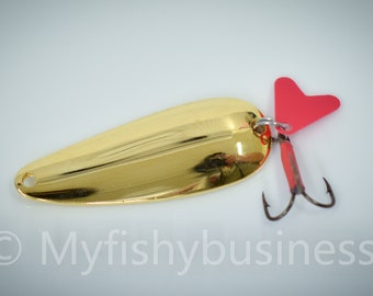 Gold Fishing Spoon