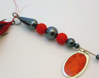 Red Fishing Lure