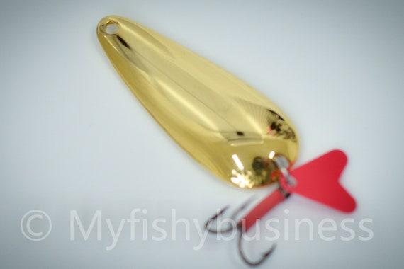 Gold Fishing Spoon -  UK