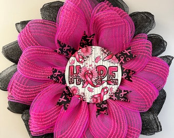 Pink Hope Wreath