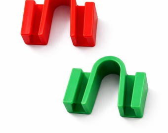 3D Printed Chopstick Helpers for Kids & Beginners | Easy Grip Learning Tool (Set of 2)