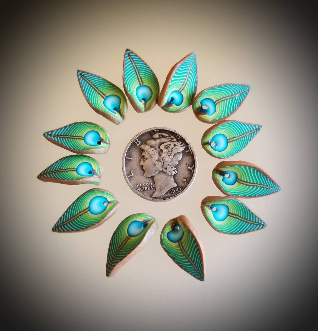 Klews Peacock Feather Cane Tutorial Pdf Etsy