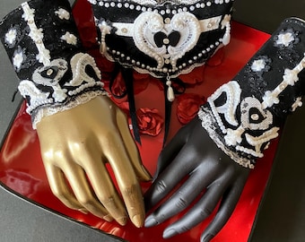 Elizabeth ~ Kragen und Manschetten Set