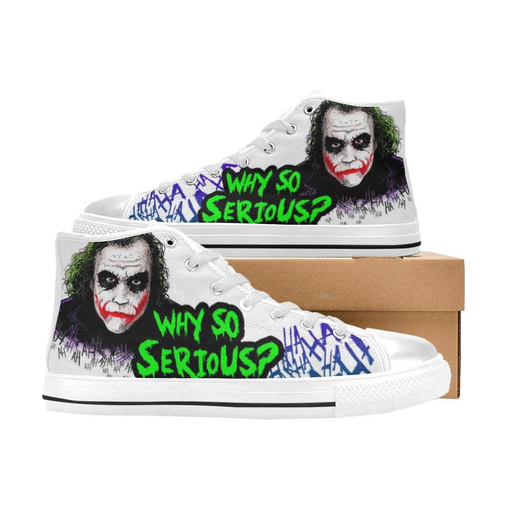 Discover Joker High Top Shoes Sneakers, Birthday Gift for Friends