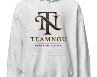 Teamnou uniseks hoodie: zachte, stijlvolle trui