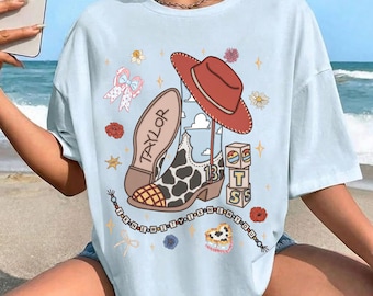 Vintage I Knew It I Knew You Shirt, Toy Story 5 Inspired Friendship Tee, Cowgirl Boot Graphic Shirt, Disneyland Family Vacation Matching Tee