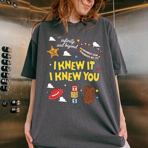 Toy Story 5 Shirt, Retro I Knew It I Knew You Were Turning 5 Tee, Tay Story Disneyland Birthday Shirt, Bracelet Era Girl Shirt image 3