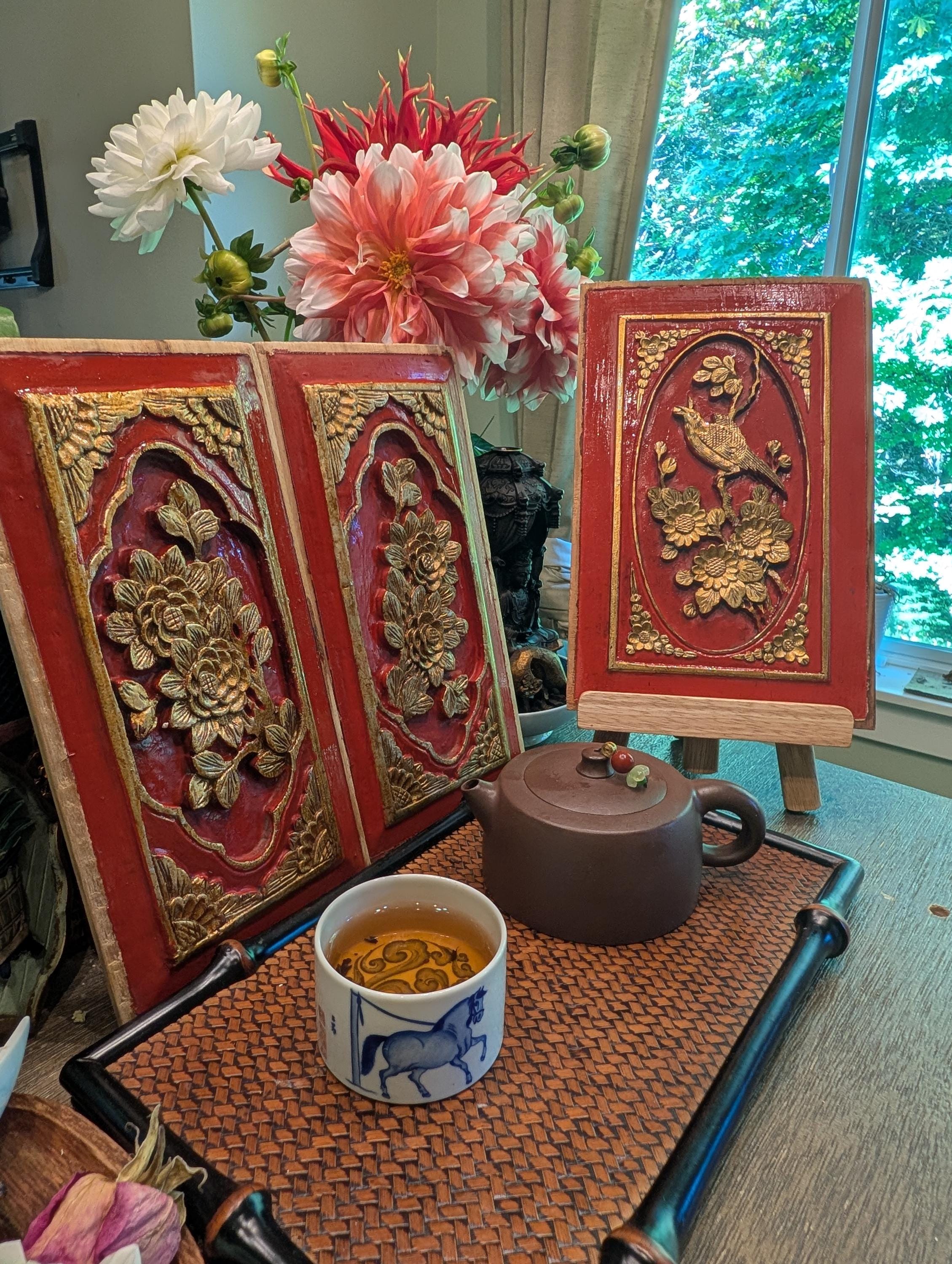 Vintage Chinese Panels - Etsy