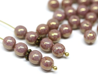 40pc 2mm hole 6x4mm Dark purple Ceramic tube rondelle beads 2842 Brown purple Greek washer beads for leather cord