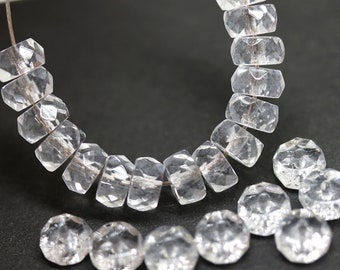 Black Gray Crystal Grey Chinese Crystal Rondelle Rondell 6mm x 4mm 2 Strands Black Gray Crystal Grey Chinese Crystal Rondelle Rondell 6mm x 4mm 2 Strands