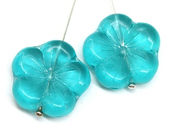 Flower Czech glass beads