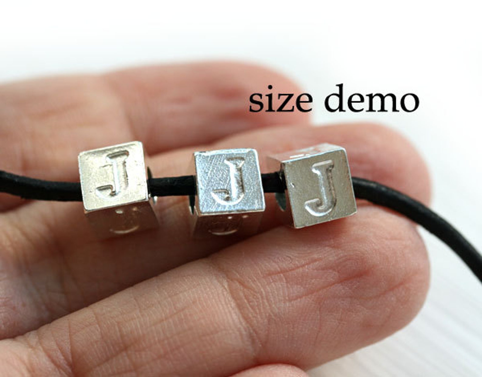 Alphabet Letter Beads Silver Letter W 7mm Metal Letters - Etsy