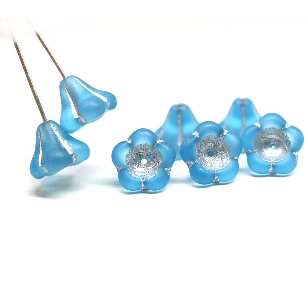 PandaHall 6670 - Kit Perline Di Vetro A Tromba E Rocaille 3mm Con Ago - Mix Di Colori Per Gioielli Fai Da Te - 2