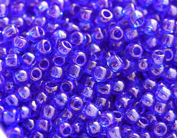 Cobalt Blue TOHO Seed Beads: Size 11/0 Japanese Rocaille Beads (10g)