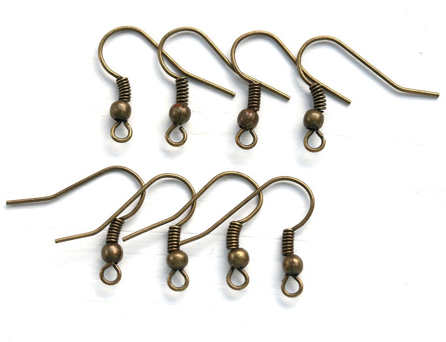 Earrings Stainless USA 100 Piece 1000's Sold 21ga Fish Hook DIY Wires 