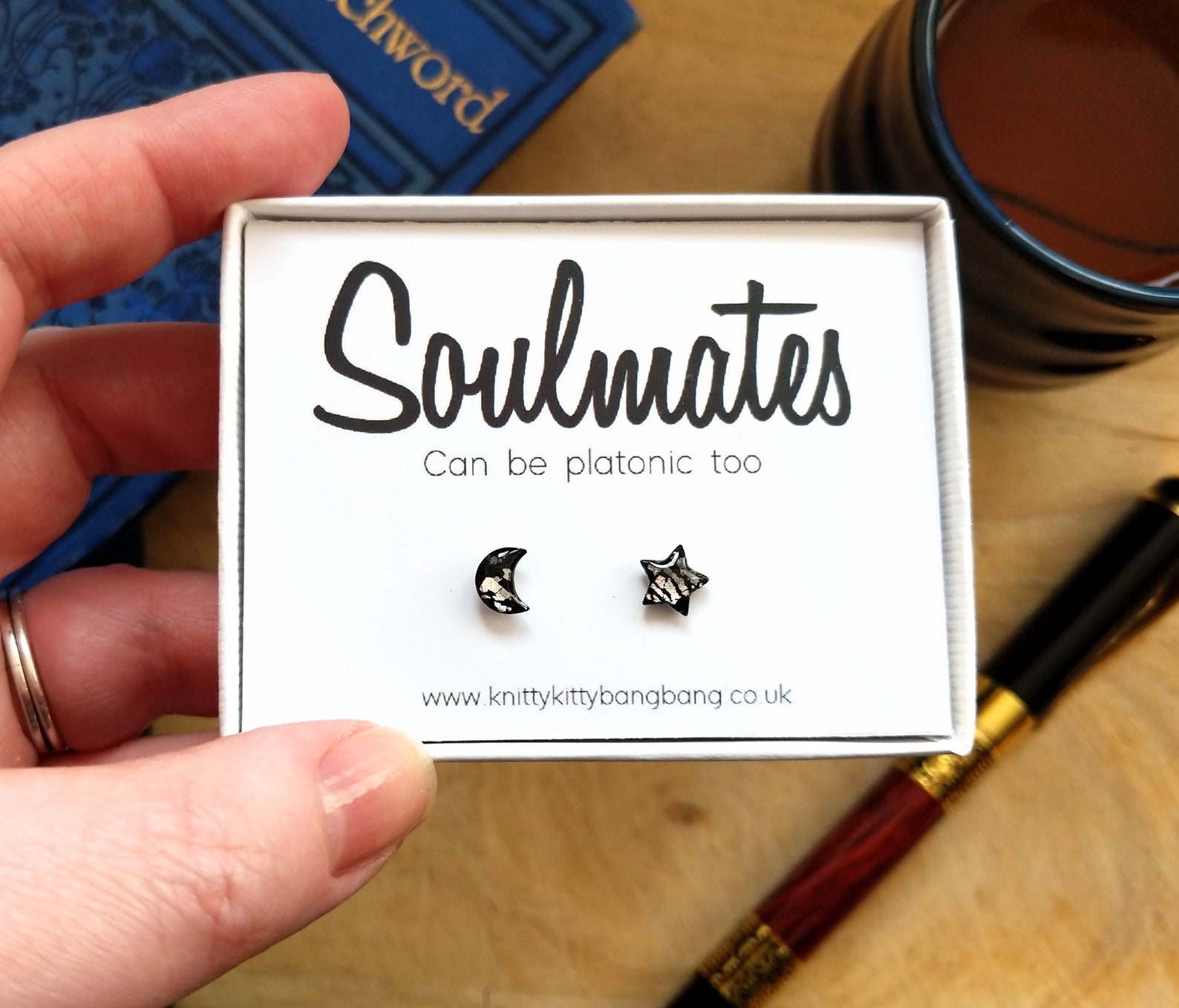 Soulmates can be platonic too / Best friend gift / Mismatched Etsy