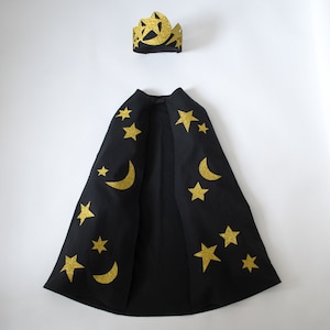 NEW!! Cosmic cape and crown set