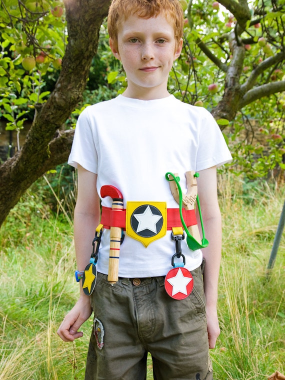 Disfraz de explorador infantil Cheerful Children Toys, chaleco y