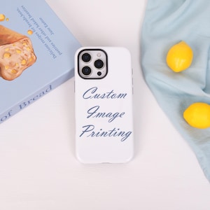 Image Custom Double-layer Case For iPhone 17/16/15 Pro Max,17Air,16/17e, 16/15/14 Plus, 13/12/11 Mini, XS/XR, Matte/Glossy With MagSafe