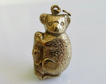 9ct Gold Koala Bear Charm or Pendant