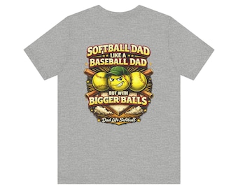 Like a baseball dad T-Shirt | Dad Life Baseball Tee