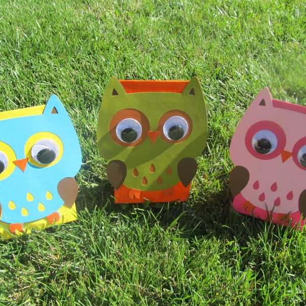 Owl Party Centerpiece