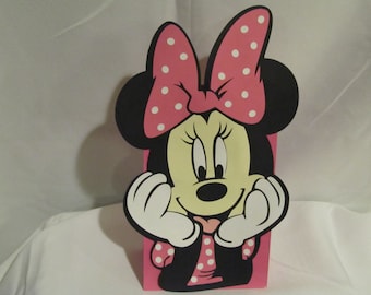 Minnie Mouse Party PINK Polka Dot Goody Bags 10 count