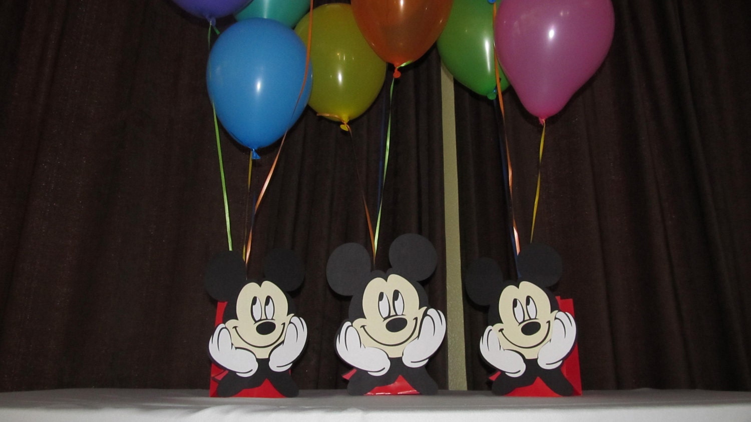 Mickey Mouse Party Centerpiece Etsy