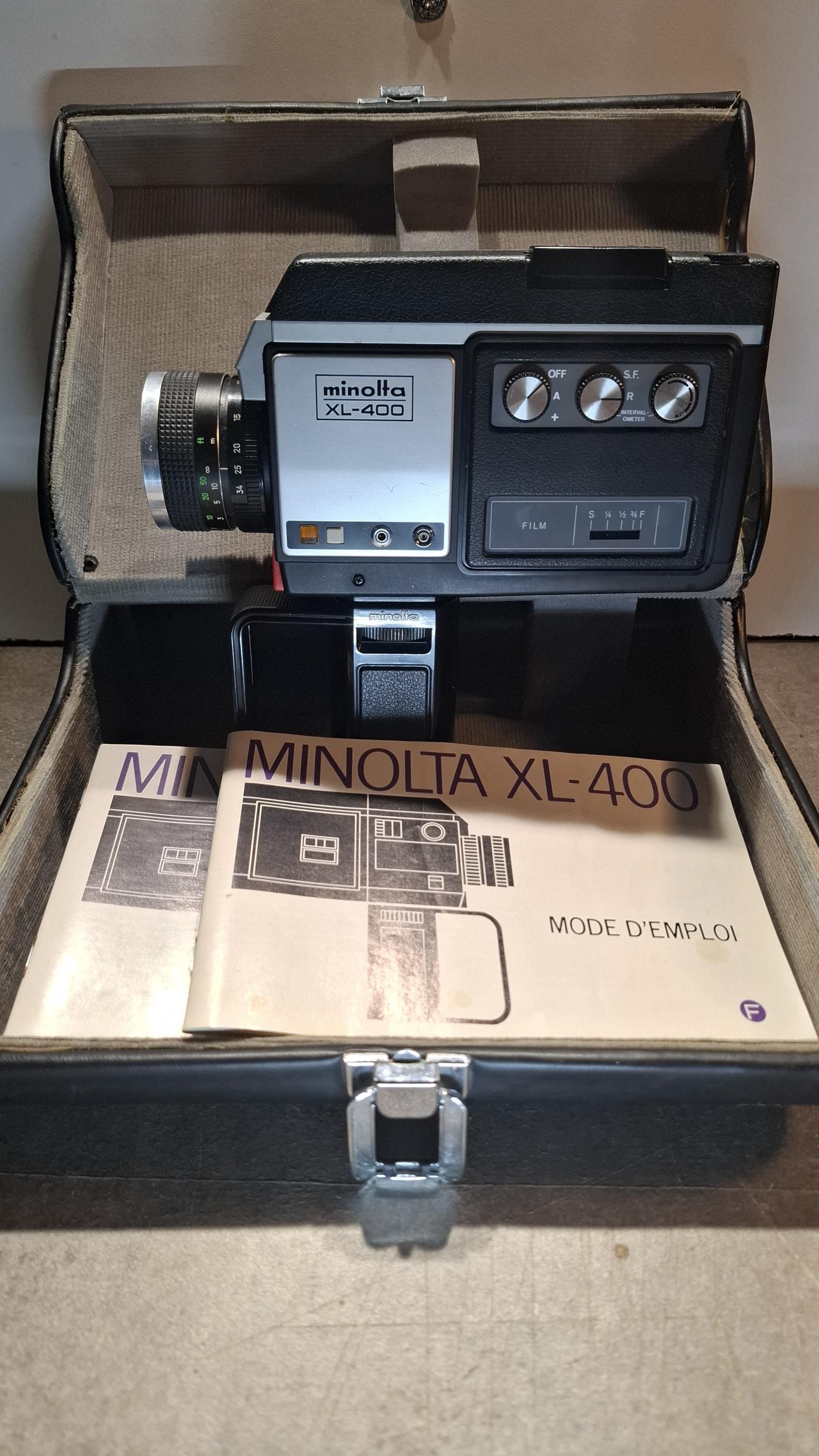Minolta XL-400 Super 8 Camera - Etsy
