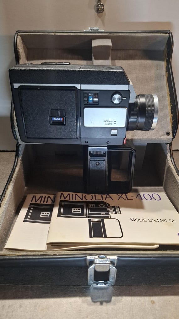 Minolta XL-400 Super 8 Camera - Etsy