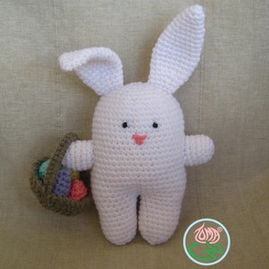 Amigurumi Bunny, Easter Style - PDF pattern (Digital Download)