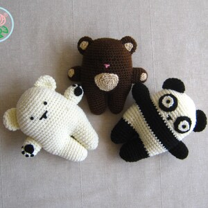 Amigurumi Bears - PDF pattern (Digital Download)