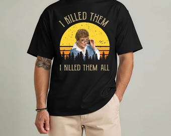 Jessica Murder She Wrote Retro Vintage Comfort Colors T-Shirts, Funny Murder She Wrote I Killed Them I Killed Them All Shirt 2024