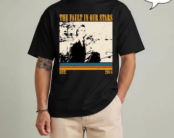 The Fault in Our Stars Movie T-Shirt, Retro Film Shirt, Comfort Colors Unisex T-Shirt