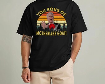 Steve Martin You Sons of Motherless Goat T-Shirt, Three Amigos Retro Tee