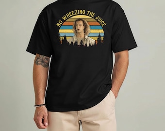 No Wheezing The Juice Vintage T-Shirt Multi Color