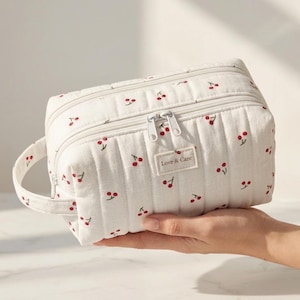 Boxy Wipes & Diaper Pouch PDF Pattern | Double Zip Baby Organizer Bag | Instant Download Sewing Pattern