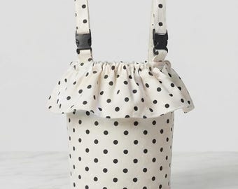 DIY-Kinderwagen-Organizer-Nähschnittmuster – PDF-Schnittmuster für eine Babytasche mit Kordelzug für Mütter