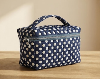 Nähanleitung für eine Kosmetiktasche (PDF) | Reise-Make-up-Organizer | Video-Anleitung | Anfängerfreundlich | Sofort-Download