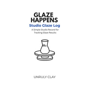 Pottery Glaze Log Book – Ceramic Studio Tracker (Printable A4 PDF)