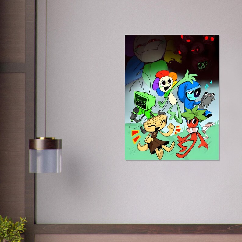 Roblox Poster | Dandy World Wall Art | Tee Vee Astro Sprout Wallpaper ...