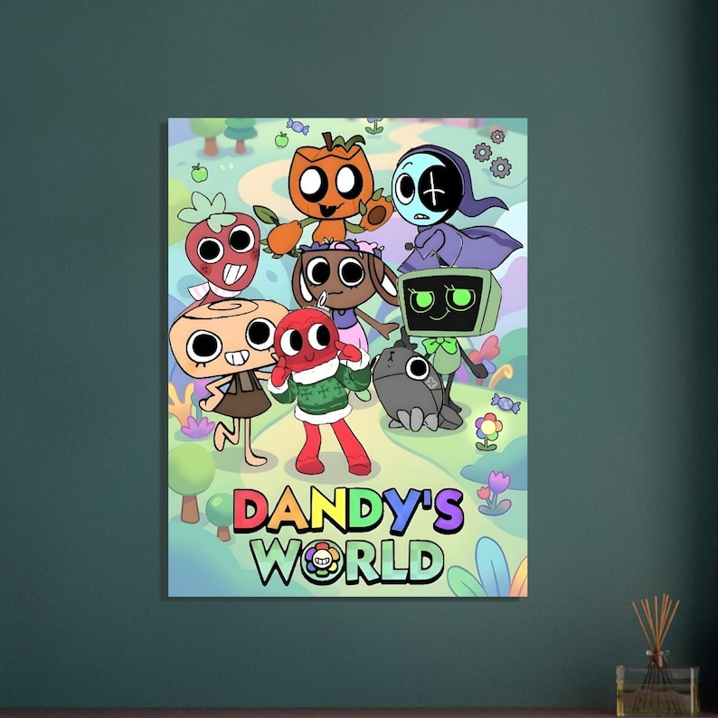 Dandy's World Poster | Forsaken Wall Art | Roblox Wallpaper | Video ...