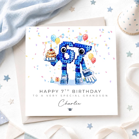 67 Birthday Card, Personalised Brainrot 67 Card, Six Seven Meme, Card for Son, Roblox Birthday Card for Grandson Nephew, 67 Card for Brother