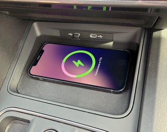 Cupra Formentor Sitz Leon MagSafe Ladegerät | Karbon-Faser-Konsolen-Dockingstation (2020+)