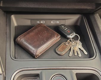Cupra Formentor & Leon MK4 Mittelkonsole Ablage | Flacher Organizer | Ohne Ladegerät