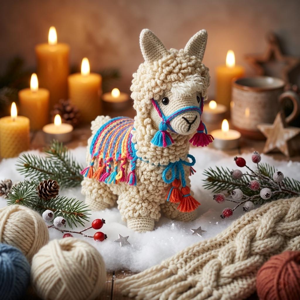 Cute Llama Alpaca Amigurumi